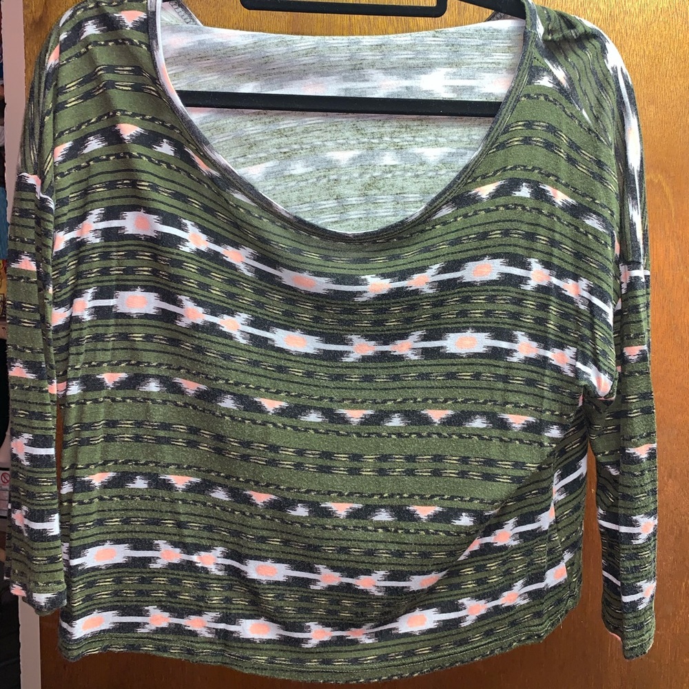 Obey crop top